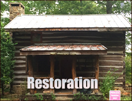 Historic Log Cabin Restoration  Waldo, Ohio
